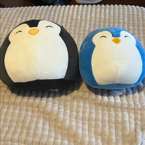 Kellytoy Penguin Plush Pair - Black and Blue